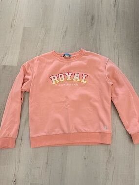 ROYAL CARIBBEAN  Pink Crewneck Sweatshirt